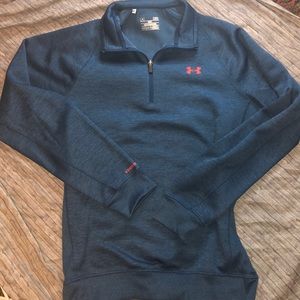 Under Armour Blue Storm 1 Pullover Sweater Size Large